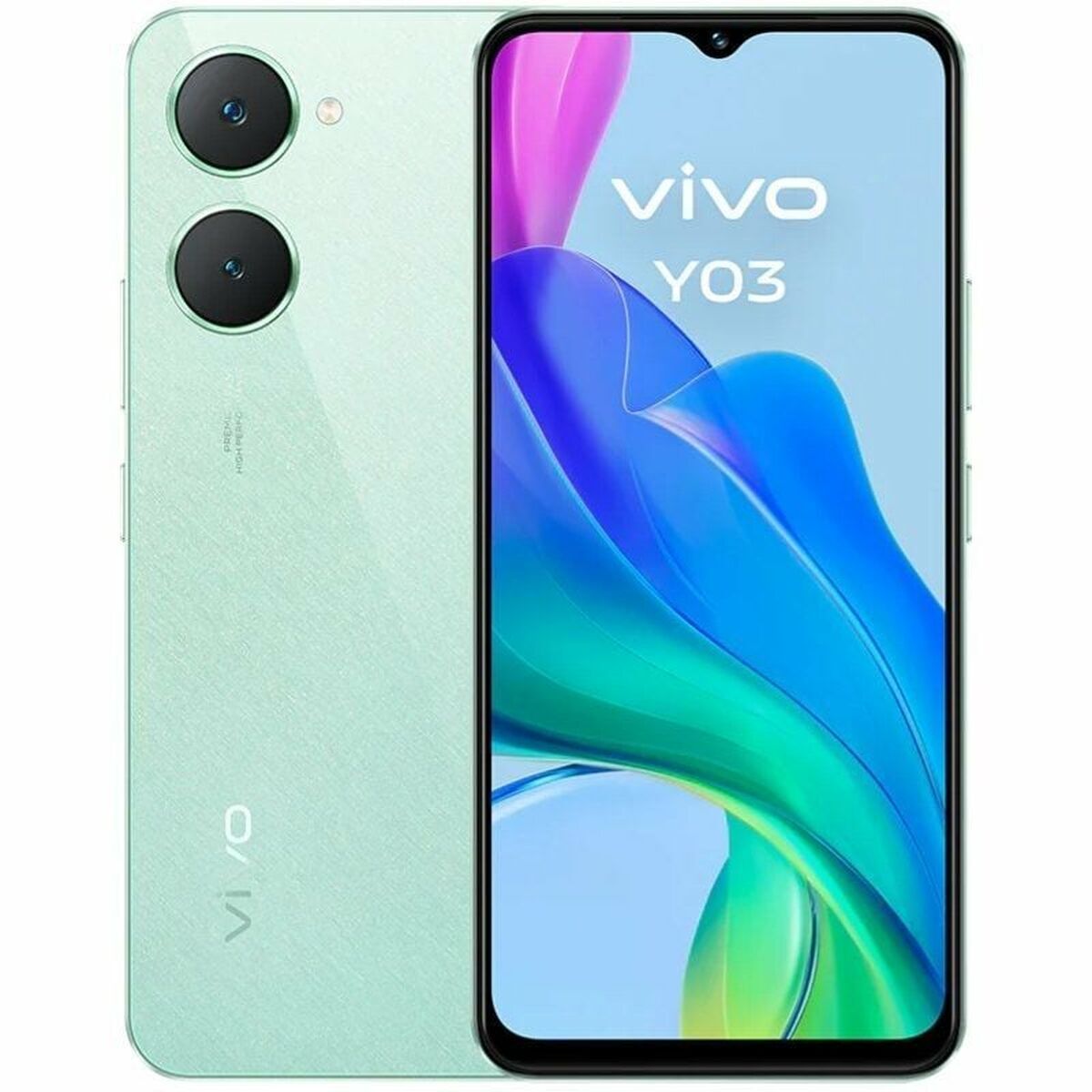 Smartphone Vivo Y03 6,56″ MediaTek Helio G85 4 GB RAM 128 GB Green