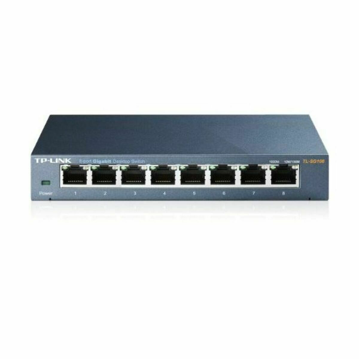 Desktop Switch TP-Link TL-SG108 8P Gigabit Auto MDIX Desktop Switch TP-Link TL-SG108 8P Gigabit Auto MDIX