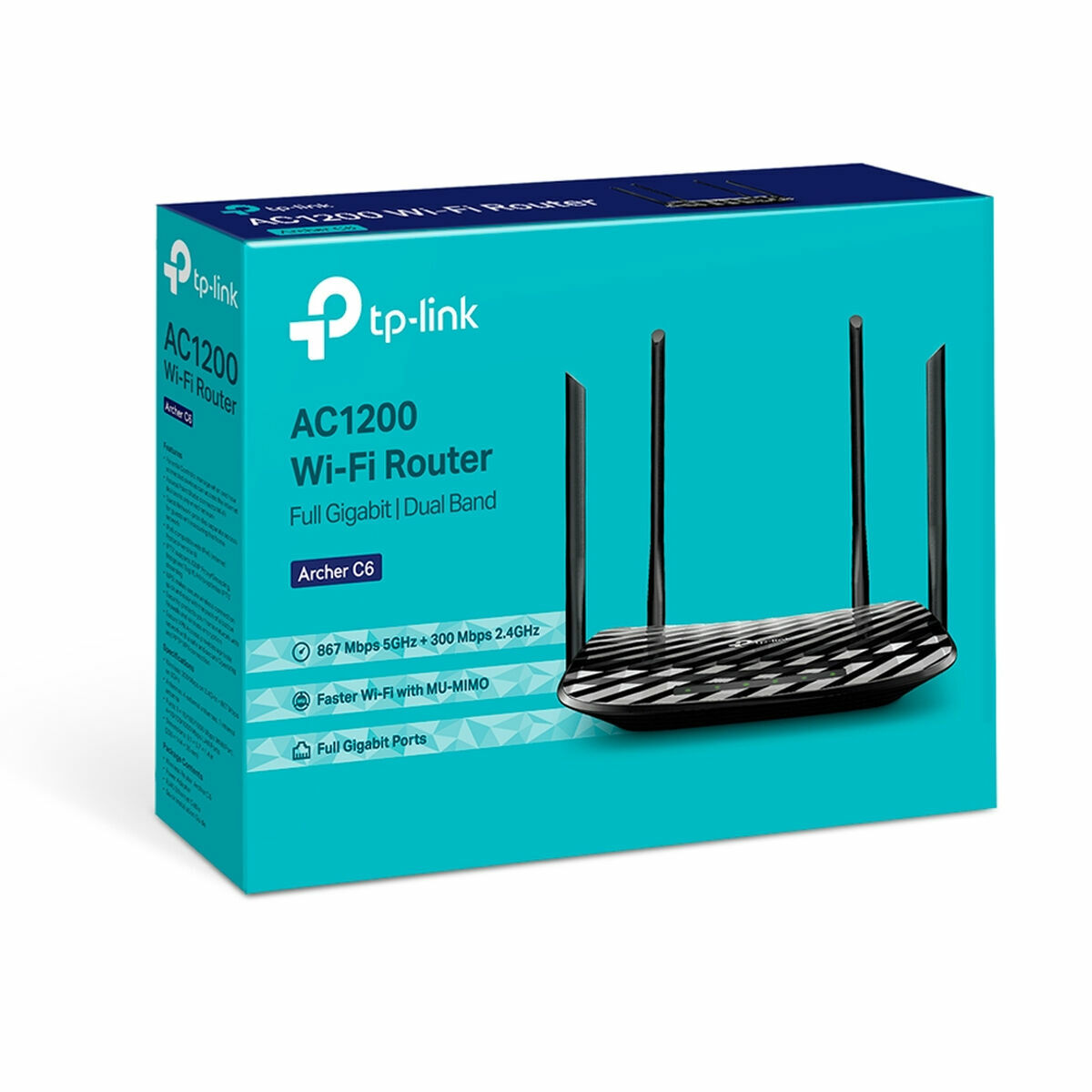 Router TP-Link AC1200 Black