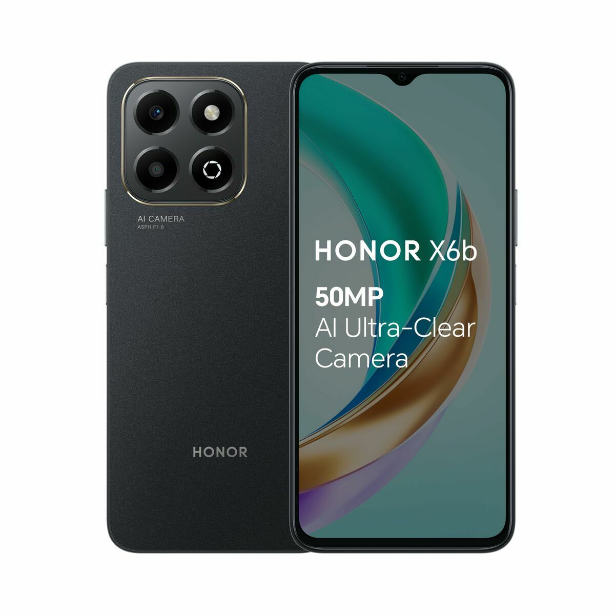 Smartphone Honor X6B 6,56″ MediaTek Helio G85 4 GB RAM 128 GB Black