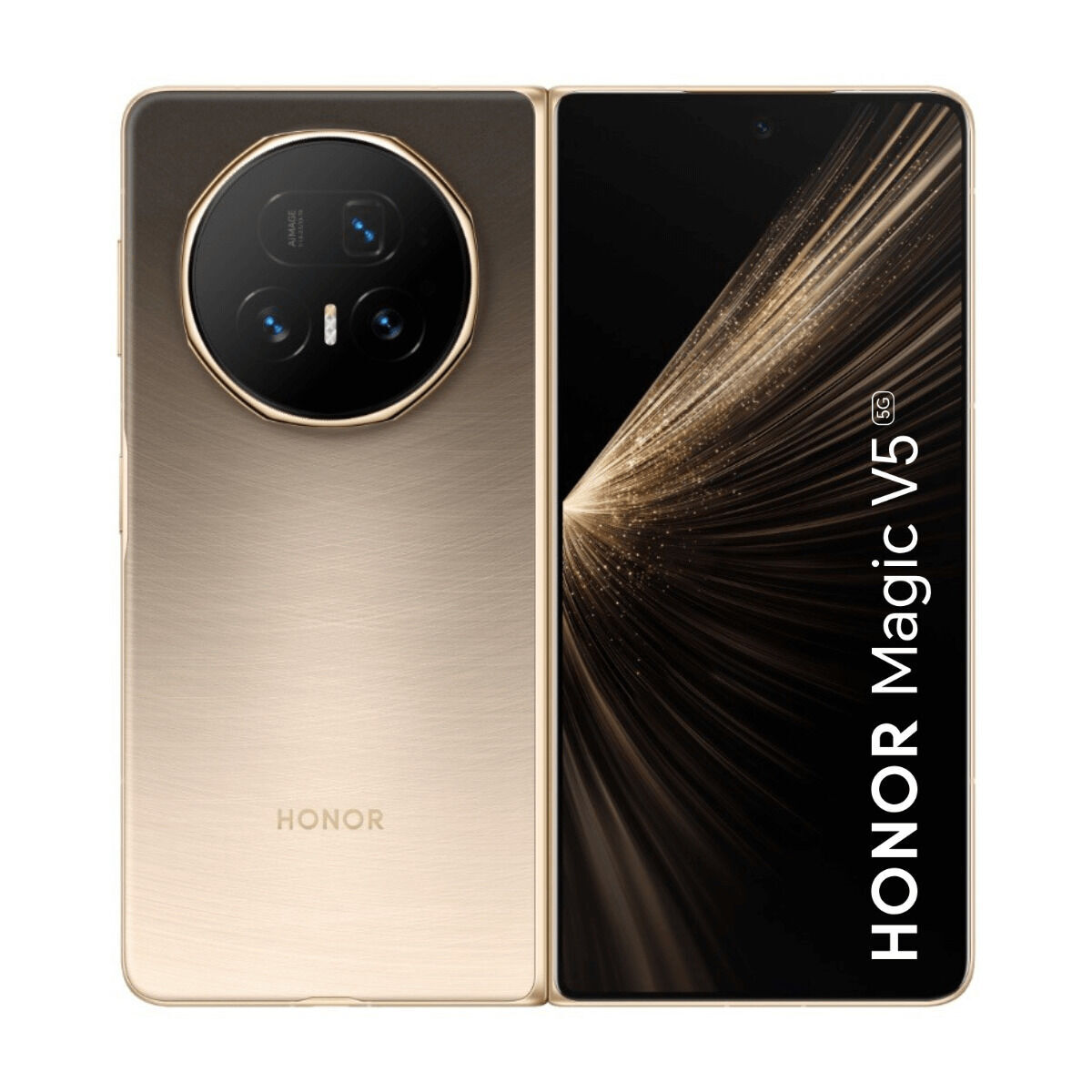 Smartphone Honor Magic V5 5G Qualcomm Snapdragon 8 Elite 16 GB RAM 512 GB Golden
