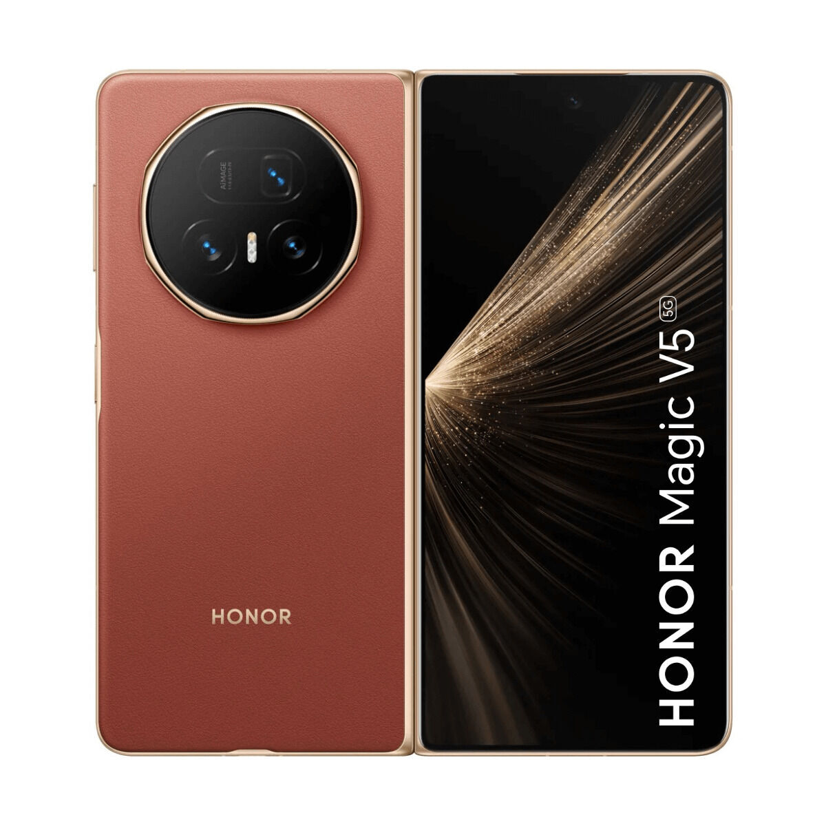 Smartphone Honor Magic V5 Qualcomm Snapdragon 8 Elite 16 GB RAM 512 GB Brown