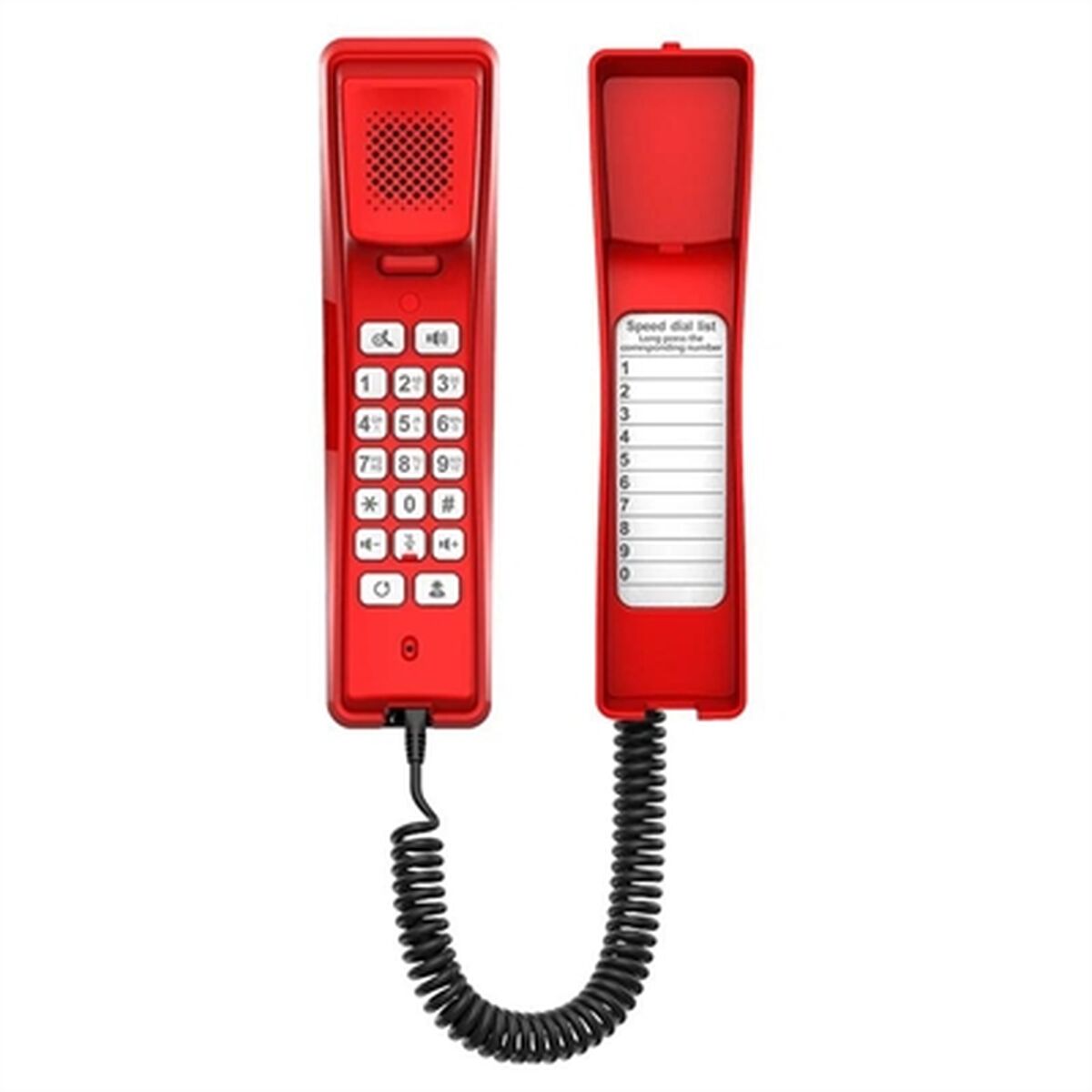 Landline Telephone Fanvil H2U Red Red Landline Telephone Fanvil H2U Red Red