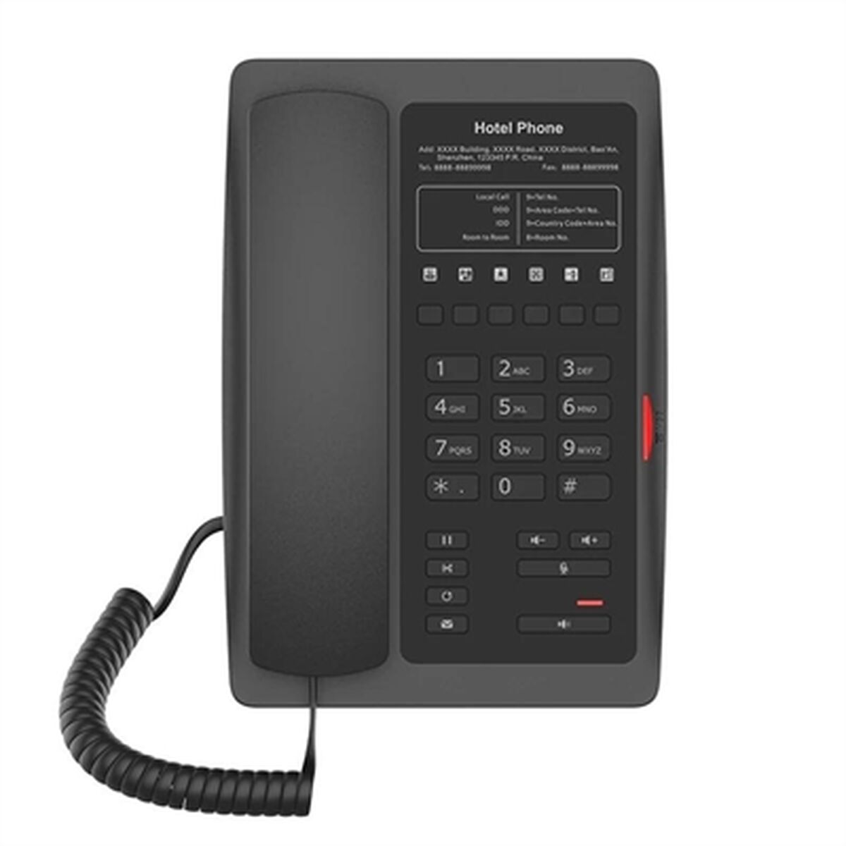 IP Telephone Fanvil Hotel Phone H3 IP Telephone Fanvil Hotel Phone H3