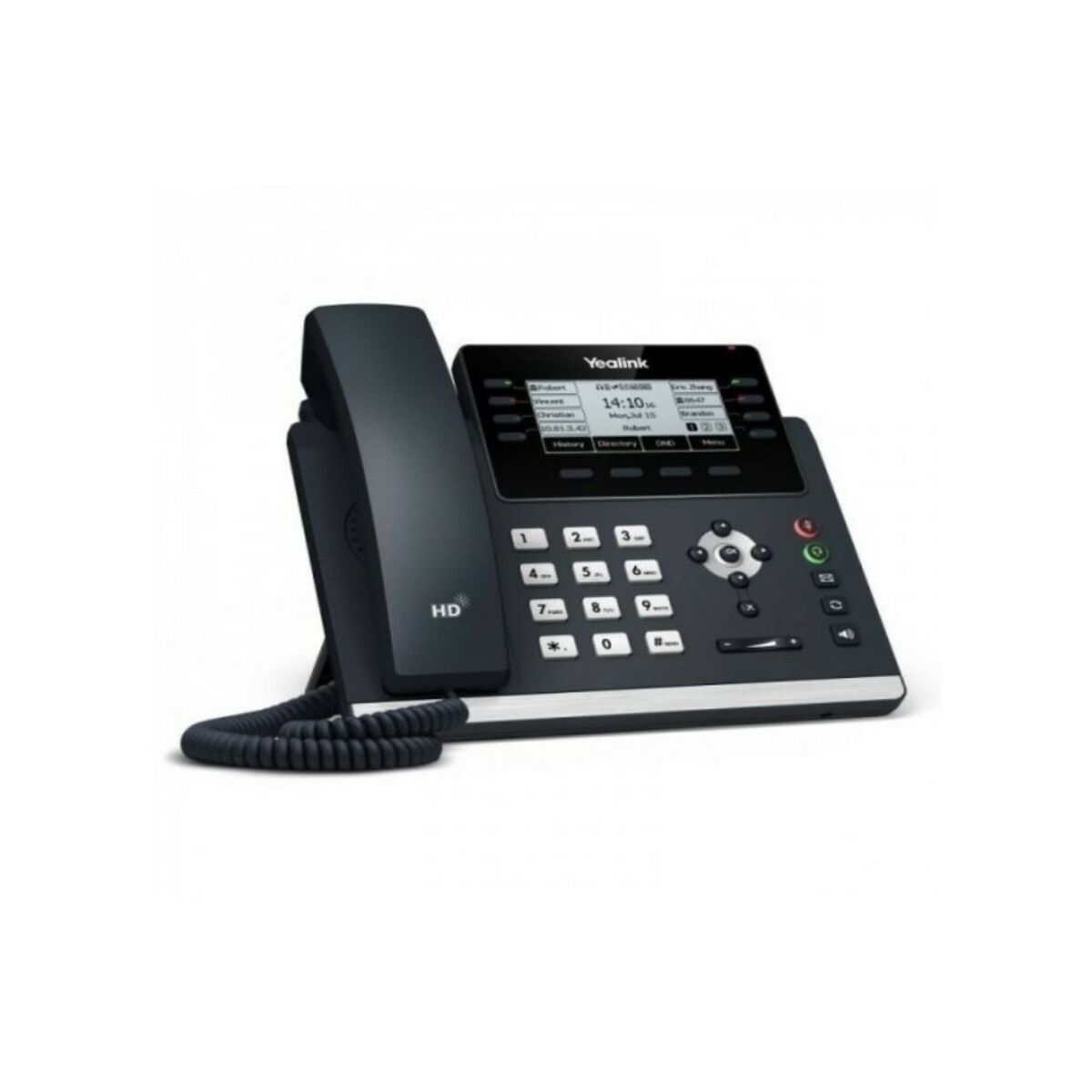 IP Telephone Yealink YEA_B_T43U 3,7″ Black