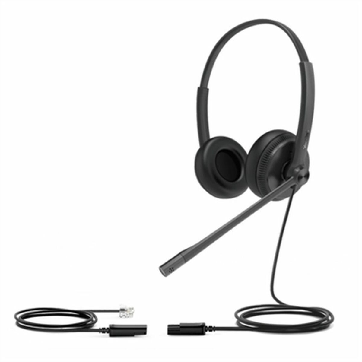 Headphones with Microphone Yealink YHS34 LITE DUAL Black Headphones with Microphone Yealink YHS34 LITE DUAL Black
