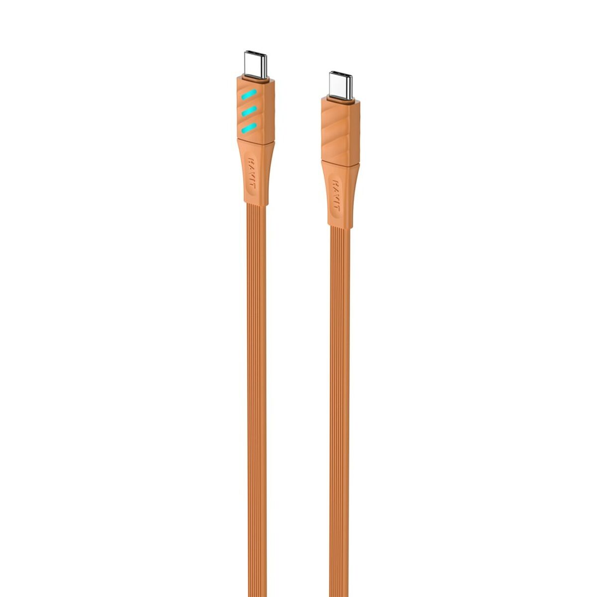 USB-C to USB-C Cable Havit CB6254 Orange 1 m