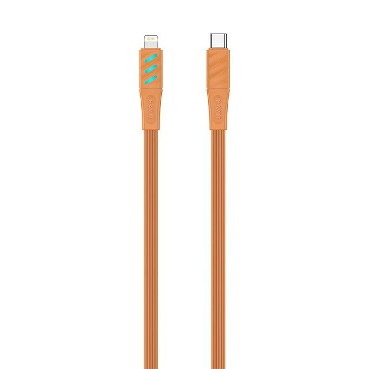 USB-C to Lightning Cable Havit CB6255 Orange 1 m