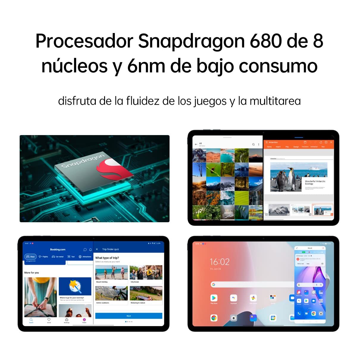 Tablet Oppo Pad Air Qualcomm Snapdragon 680 4 GB RAM 128 GB Grey