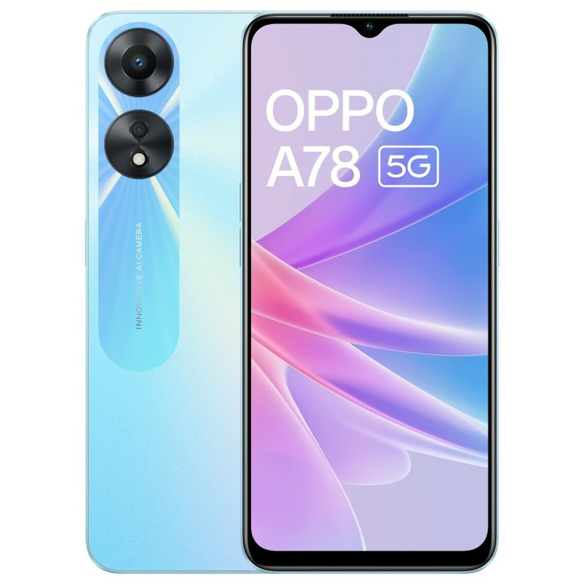 Smartphone Oppo A78 5G 6,56″ 4 GB RAM 128 GB Blue Mediatek Dimensity 700
