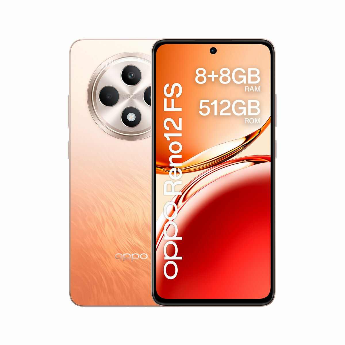 Smartphone Oppo 110010234349 6,67″ QUALCOMM SNAPDRAGON 685 8 GB RAM 512 GB Orange