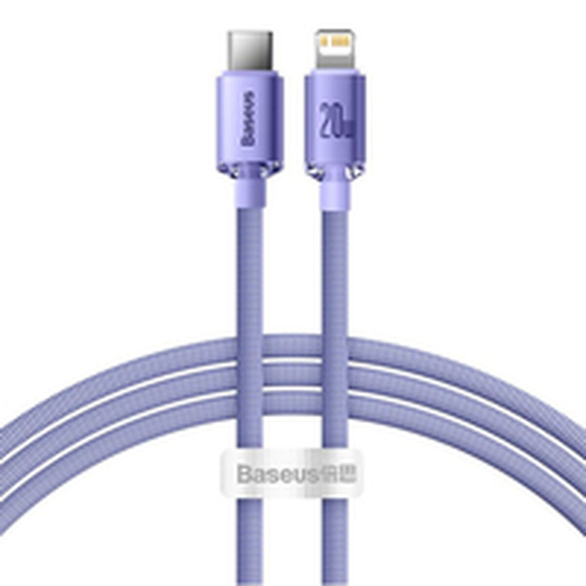 USB-C to Lightning Cable Baseus CAJY000205 Purple 1,2 m
