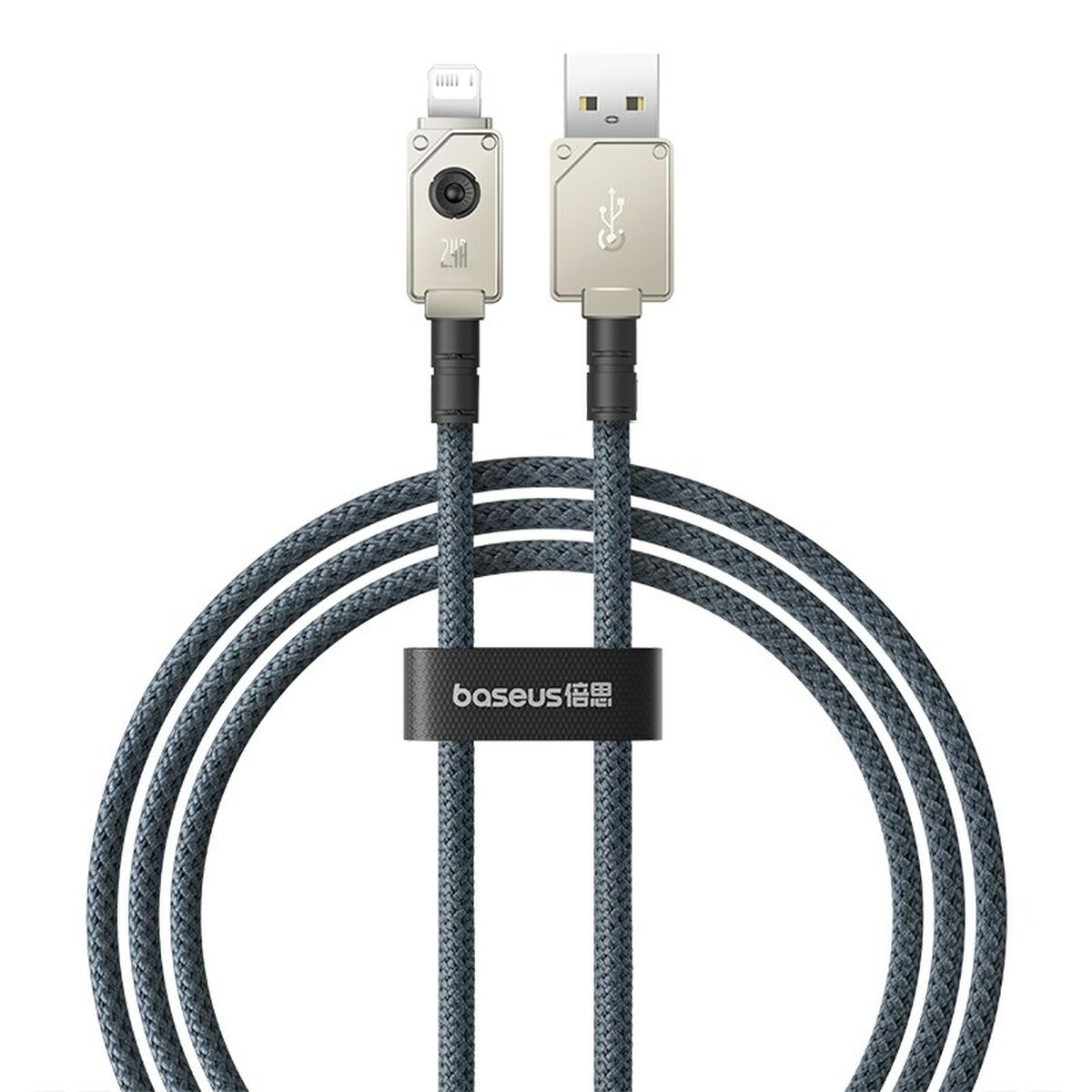 USB to Lightning Cable Baseus P10355802221-00 White 1 m