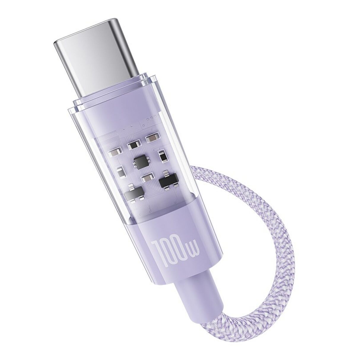 USB-C to USB-C Cable Baseus P10373000511-01 Purple 2 m