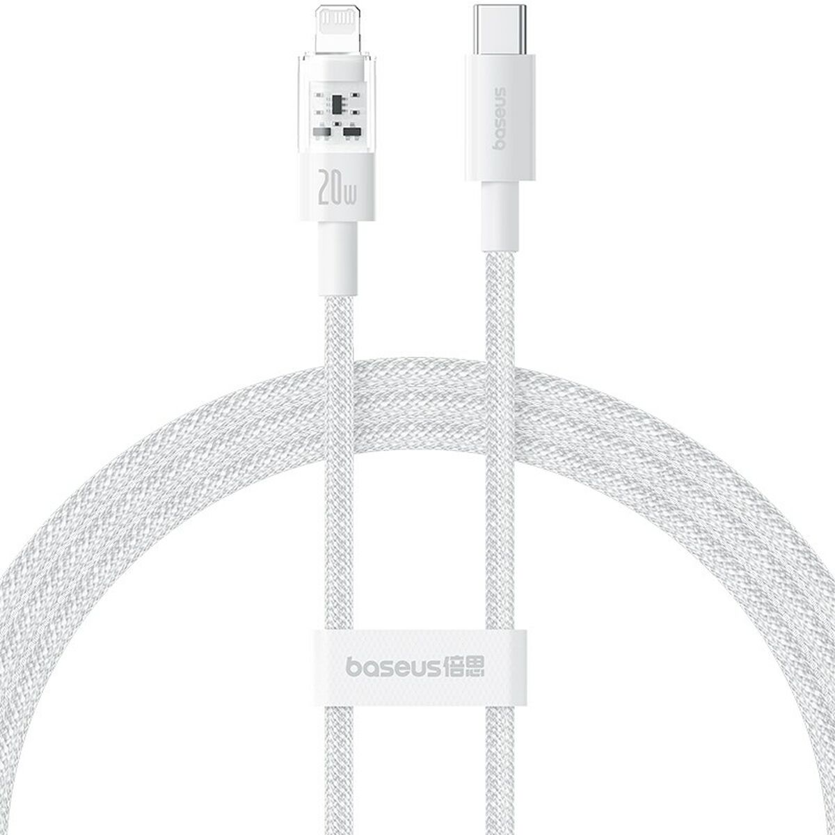 USB-C to Lightning Cable Baseus P10373001211-00 White 1 m