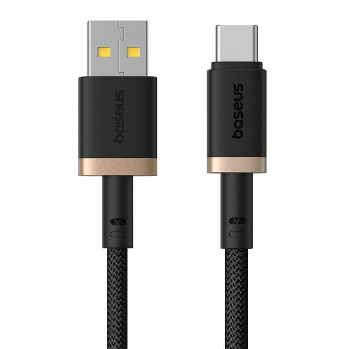 USB A to USB-C Cable Baseus P10377802U01-02 Black Gold 2 m
