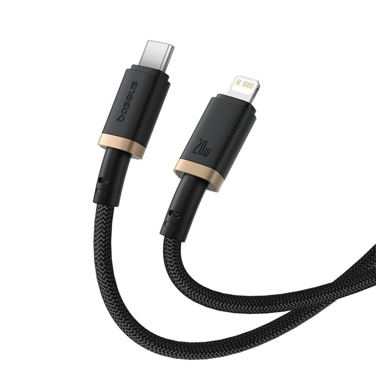 USB-C to Lightning Cable Baseus P10377800U01-00 Black Gold 1 m