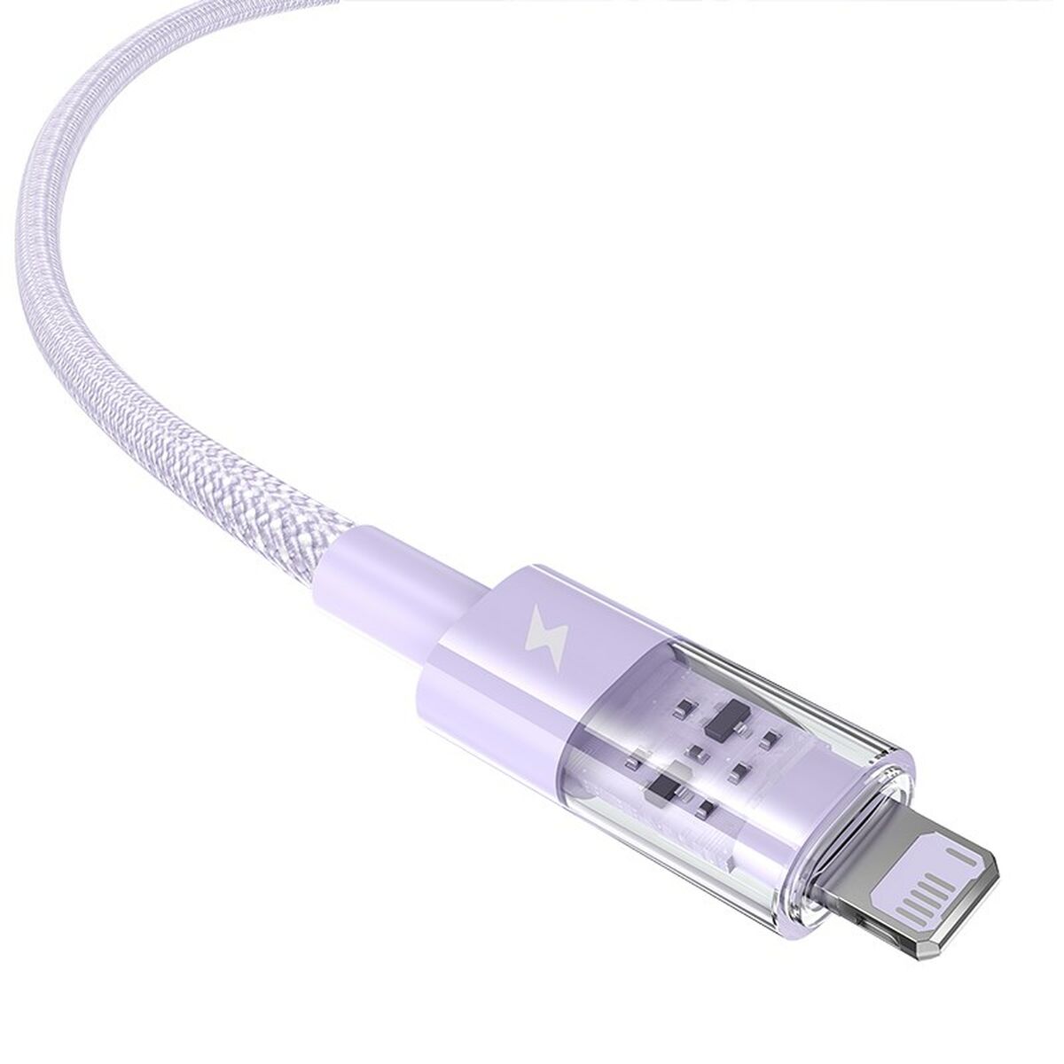 USB to Lightning Cable Baseus P10373003511-00 Purple 1 m