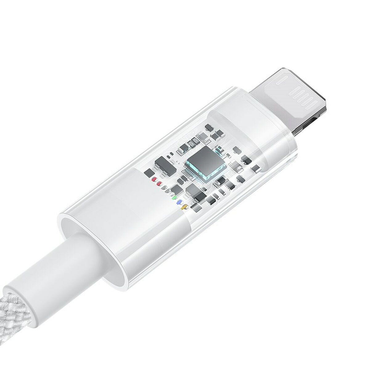 USB to Lightning Cable Baseus P10373003211-00 White 1 m