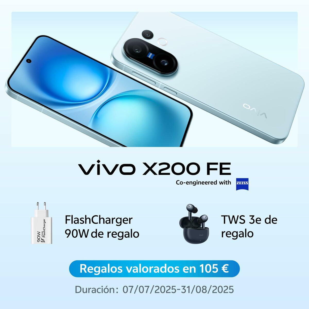 Smartphone Vivo 560272 Octa Core 12 GB RAM 512 GB Blue