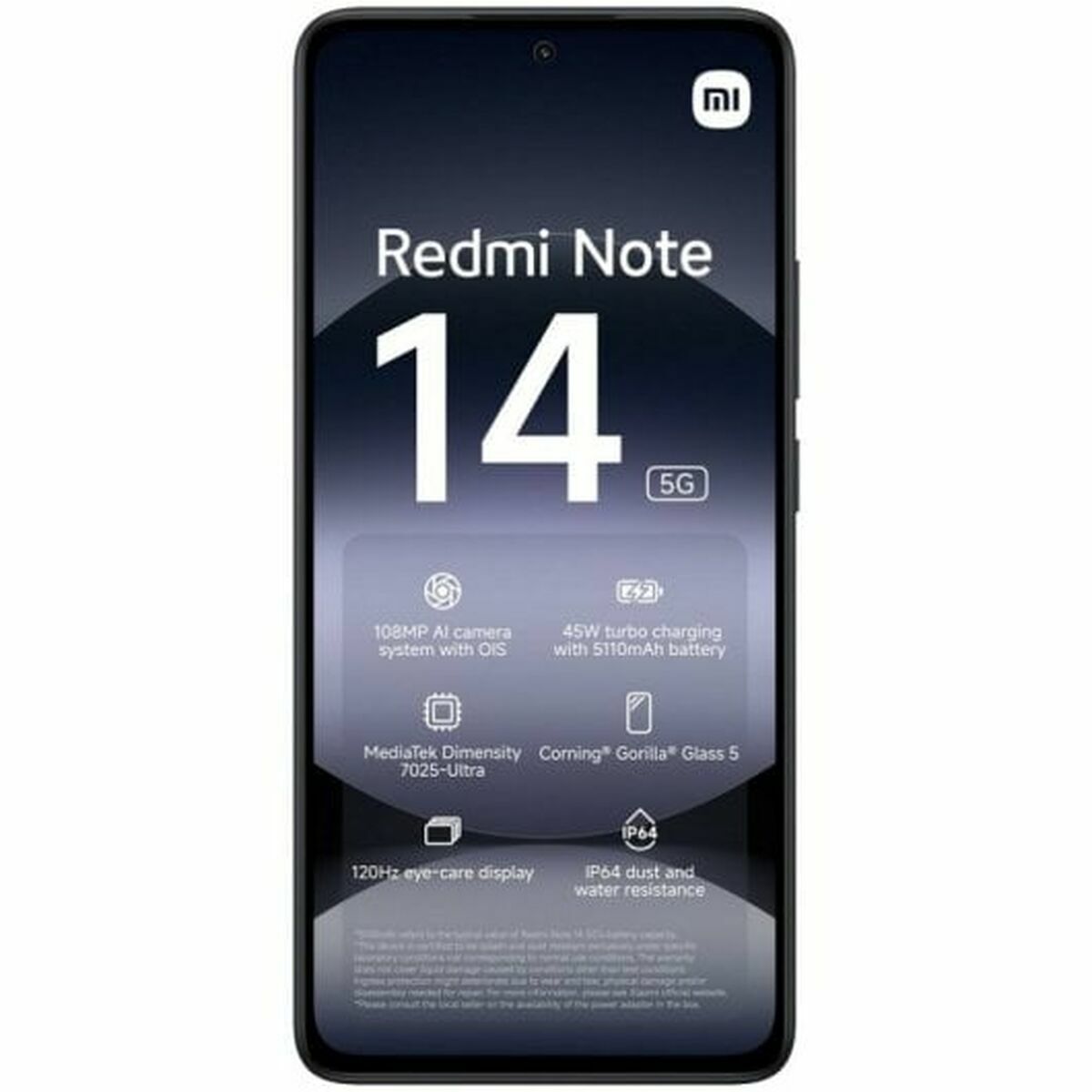 Smartphone Xiaomi Redmi Note 14 8 GB RAM 256 GB Black 6,67″