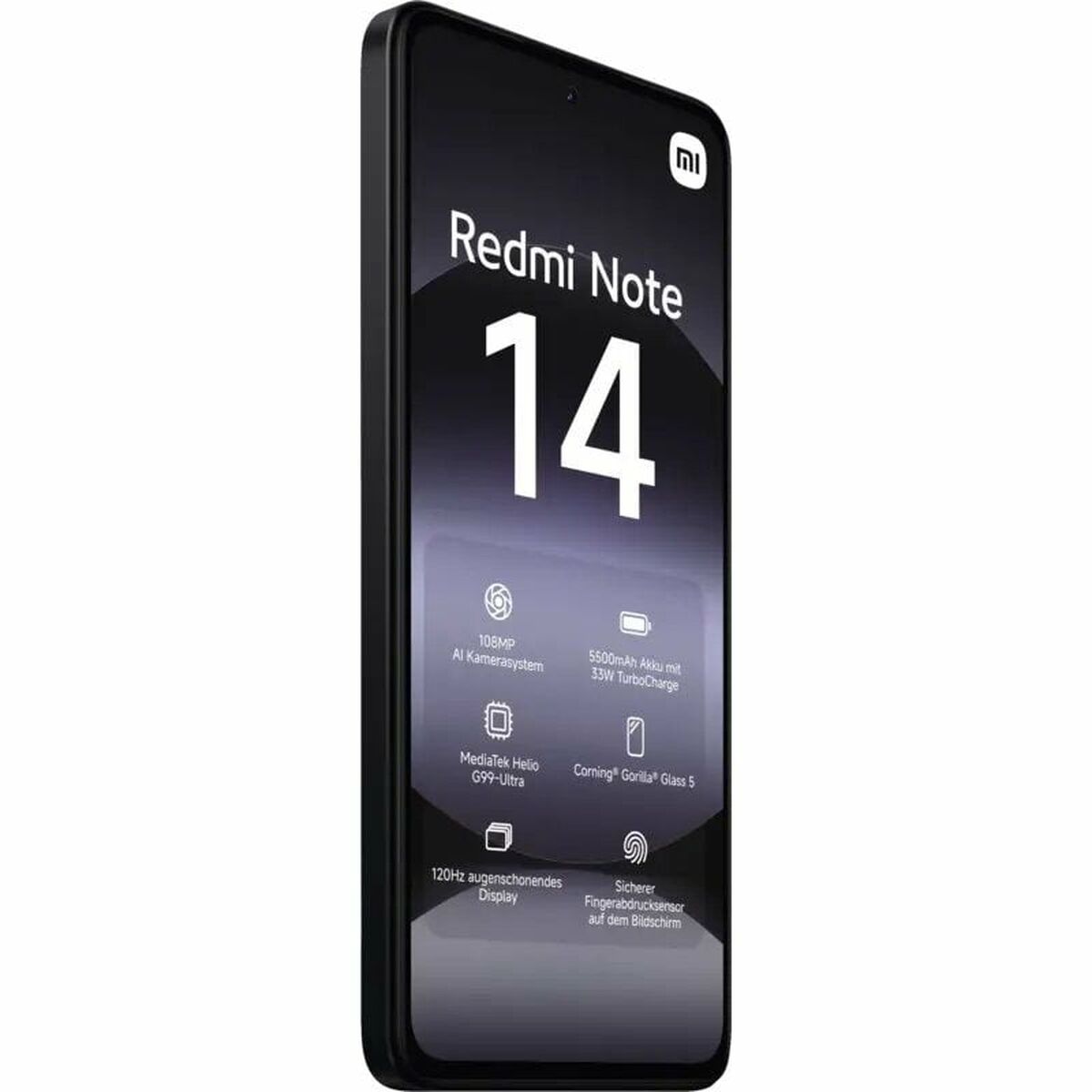 Smartphone Xiaomi Redmi Note 14 Octa Core 6 GB RAM 128 GB Black 6,67″