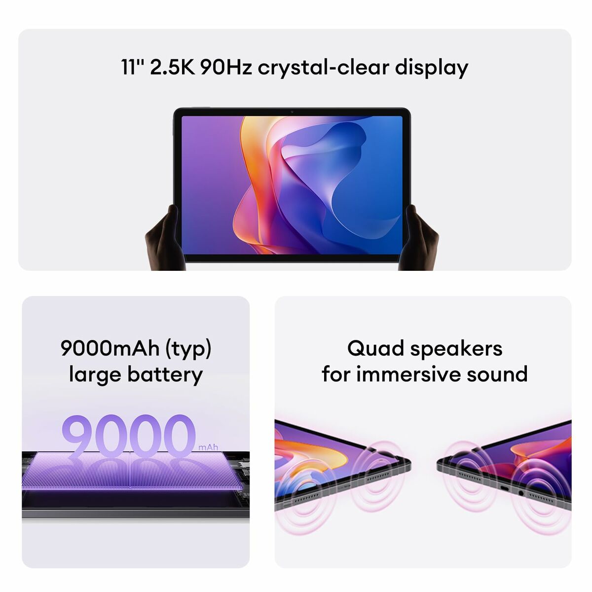 Tablet Xiaomi 25040RP0AG 11″ Octa Core 4 GB RAM 128 GB Grey