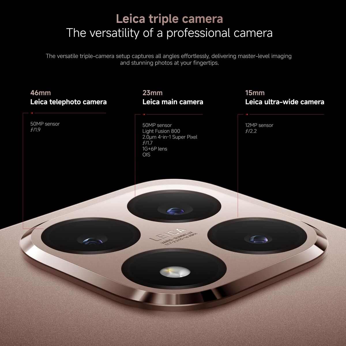 Smartphone Xiaomi MZB0KXZEU Octa Core 12 GB RAM 256 GB Rose gold