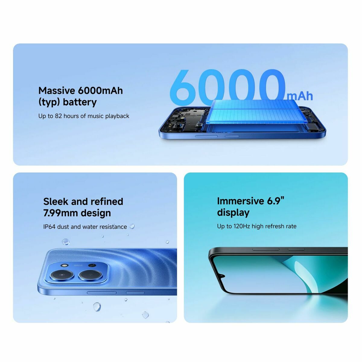 Smartphone Xiaomi Redmi 15C 6,9″ Octa Core 4 GB RAM 256 GB Orange