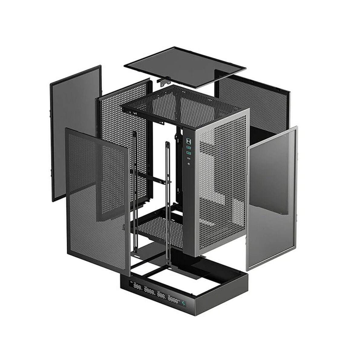 ATX Semi-tower Box DEEPCOOL R-CH170-BKNPIOD-G-1 Black