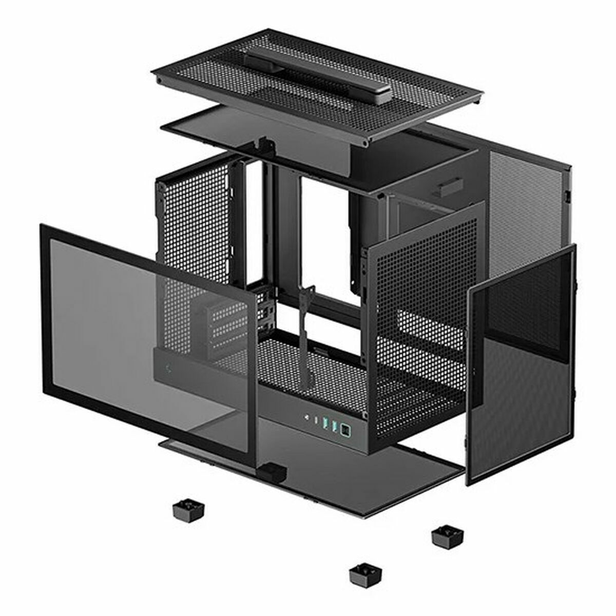 ATX Semi-tower Box DEEPCOOL CH160 Black