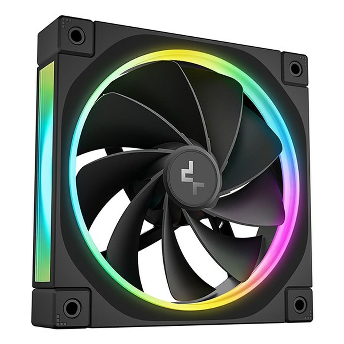 Box Ventilator DEEPCOOL R-FL12R-BKAPN3-G Ø 12 cm (3 Units)