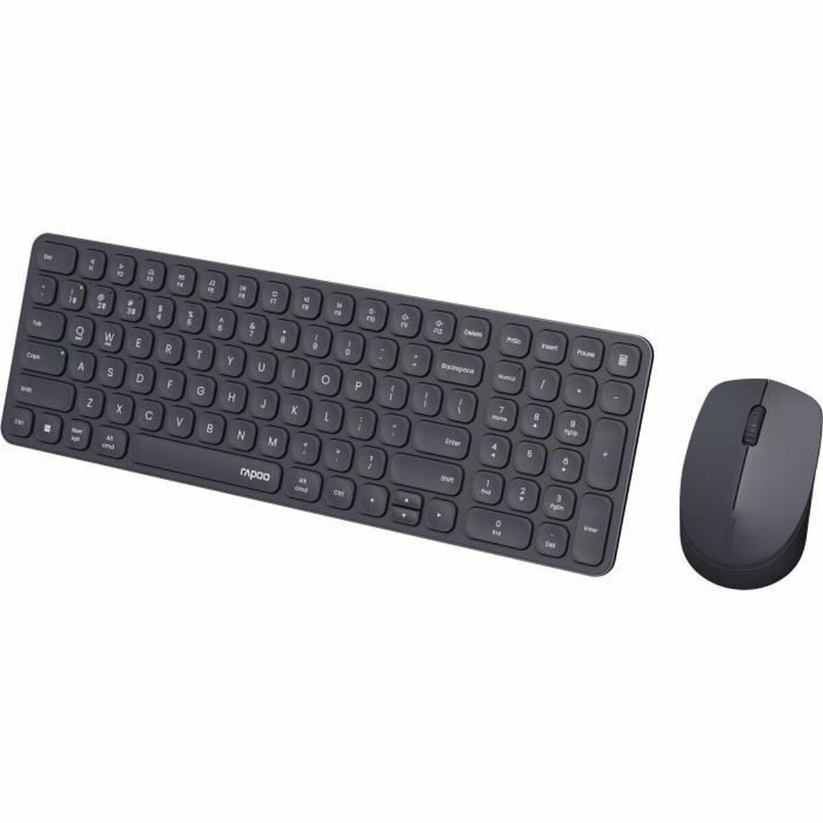 Keyboard and Mouse Rapoo 9310M Black