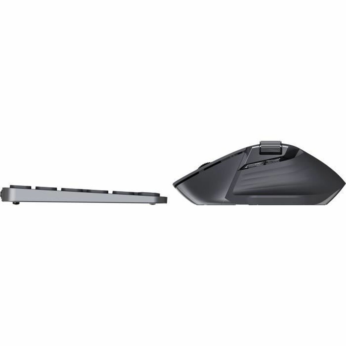 Keyboard and Mouse Rapoo 9760M Grey AZERTY