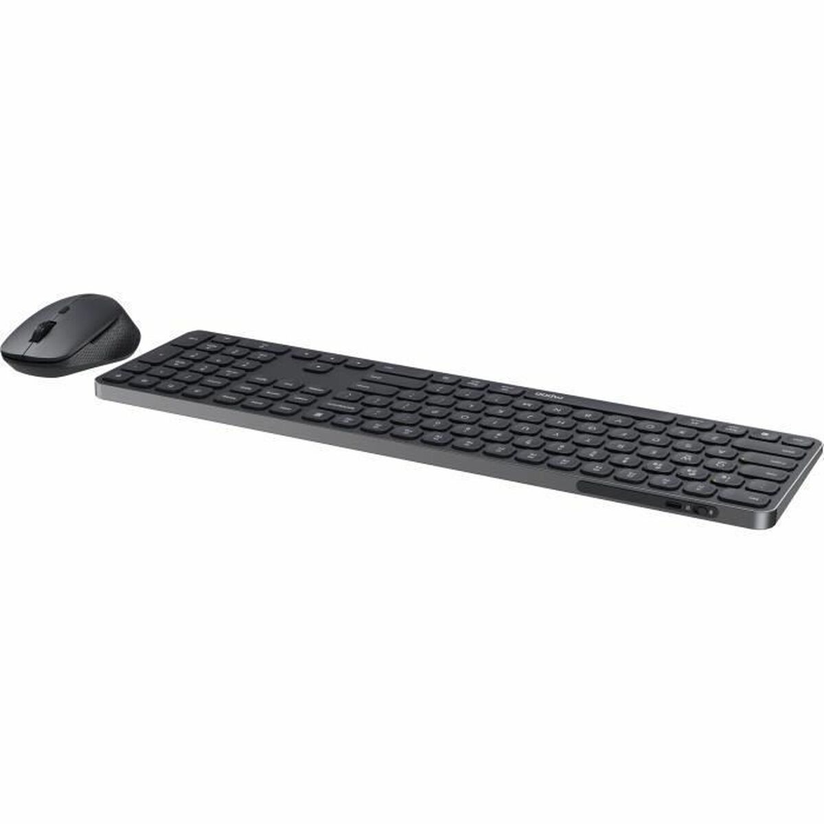 Keyboard and Mouse Rapoo 9810M Grey AZERTY