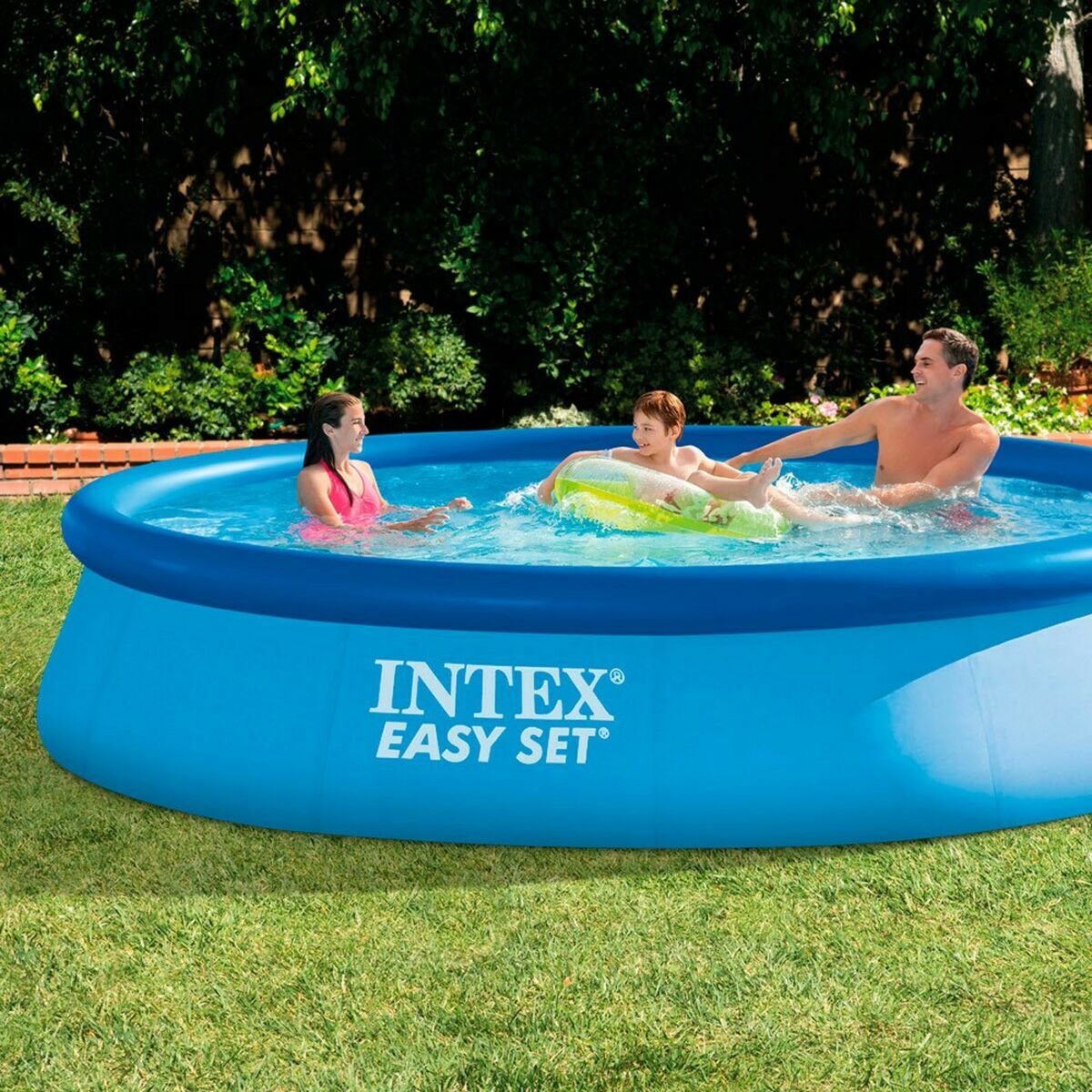 Inflatable pool Intex Easy Set 7290 l Circular 396 x 84 cm