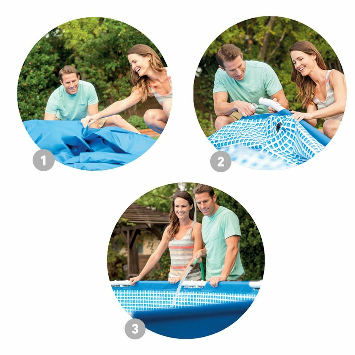 Removable pool Intex 305 x 76 cm 4485 L Circular