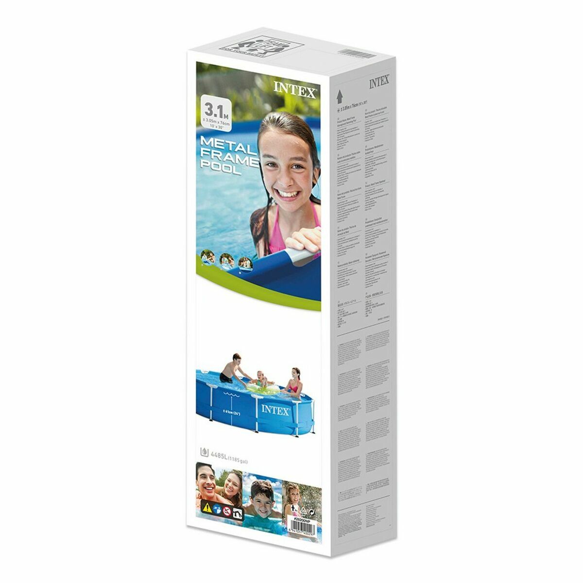 Removable pool Intex 305 x 76 cm 4485 L Circular