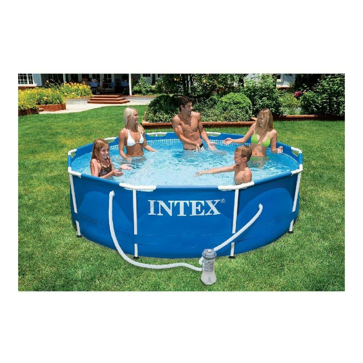 Detachable Pool Intex Blue KIT 4485 L ( 305 x 76 cm)