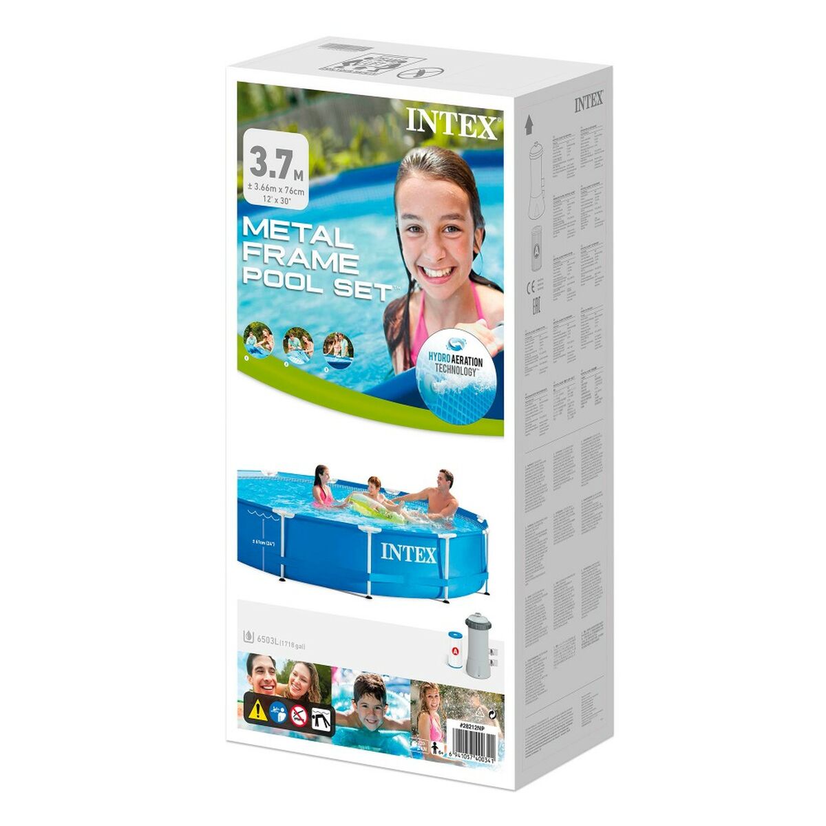 Removable pool Intex 366 x 76 x 366 cm 6503 L