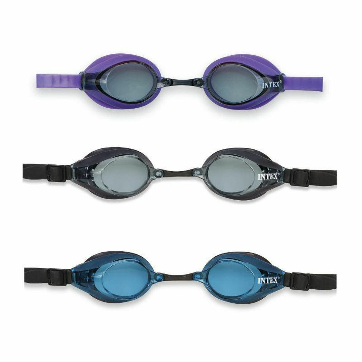 Swimming Goggles Intex + 8 Years Anti-mist system Swimming Goggles Intex + 8 Years Anti-mist system