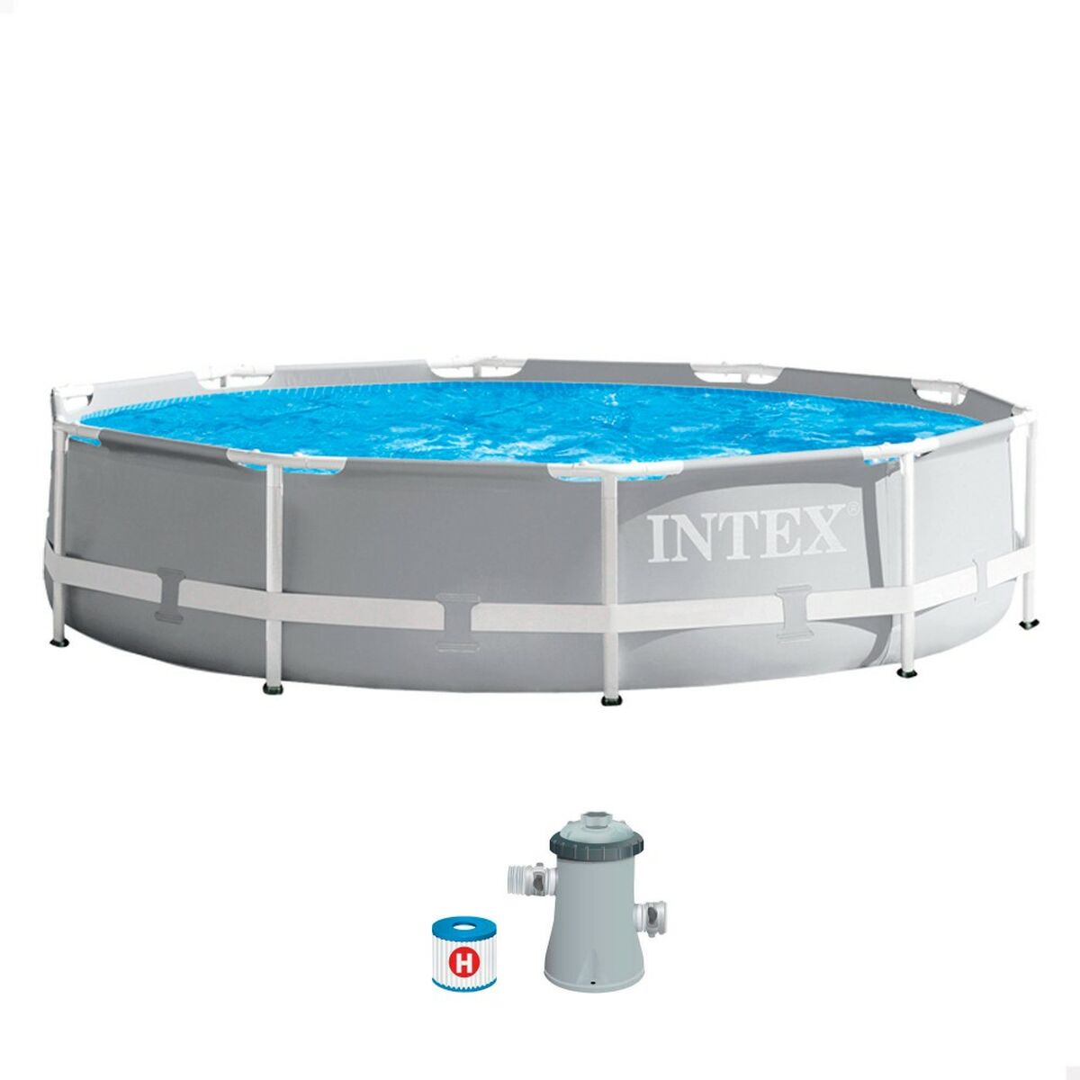 Removable pool Intex Prism Frame 26702NP 305 x 76 x 305 cm Removable pool Intex Prism Frame 26702NP 305 x 76 x 305 cm