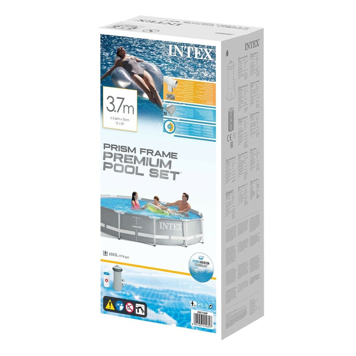 Removable pool Intex 26712 Treatment plant for swimming pool (Refurbished A)