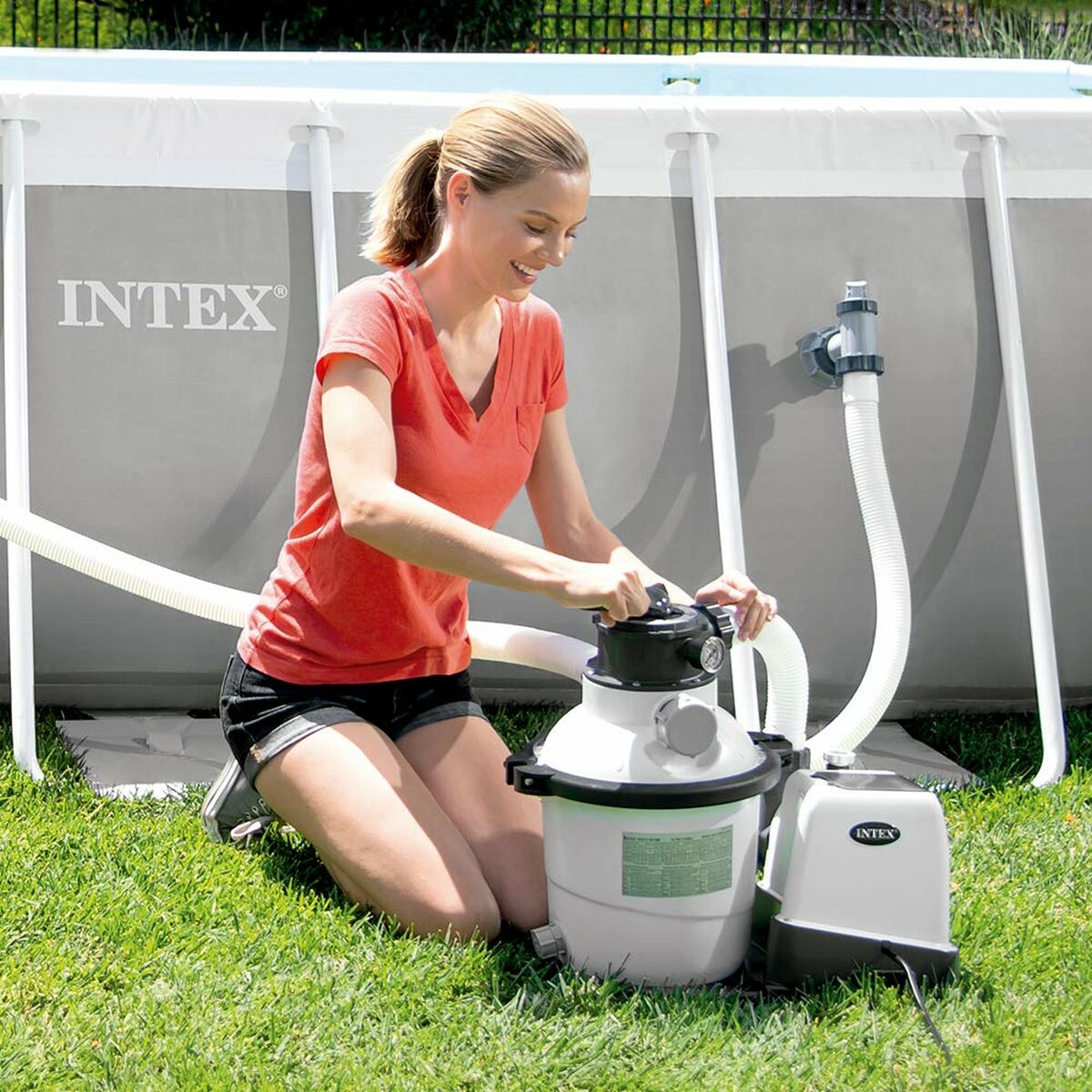 Treatment plant for swimming pool Intex 26676 350 W
