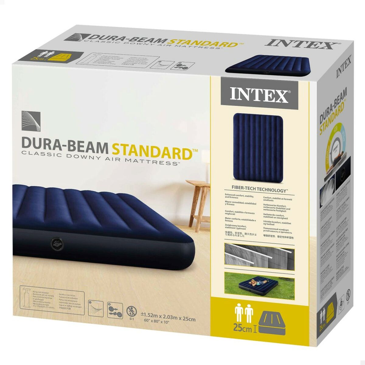 Air Bed Intex STANDARD CLASSIC DOWNY 203 x 25 x 152 cm