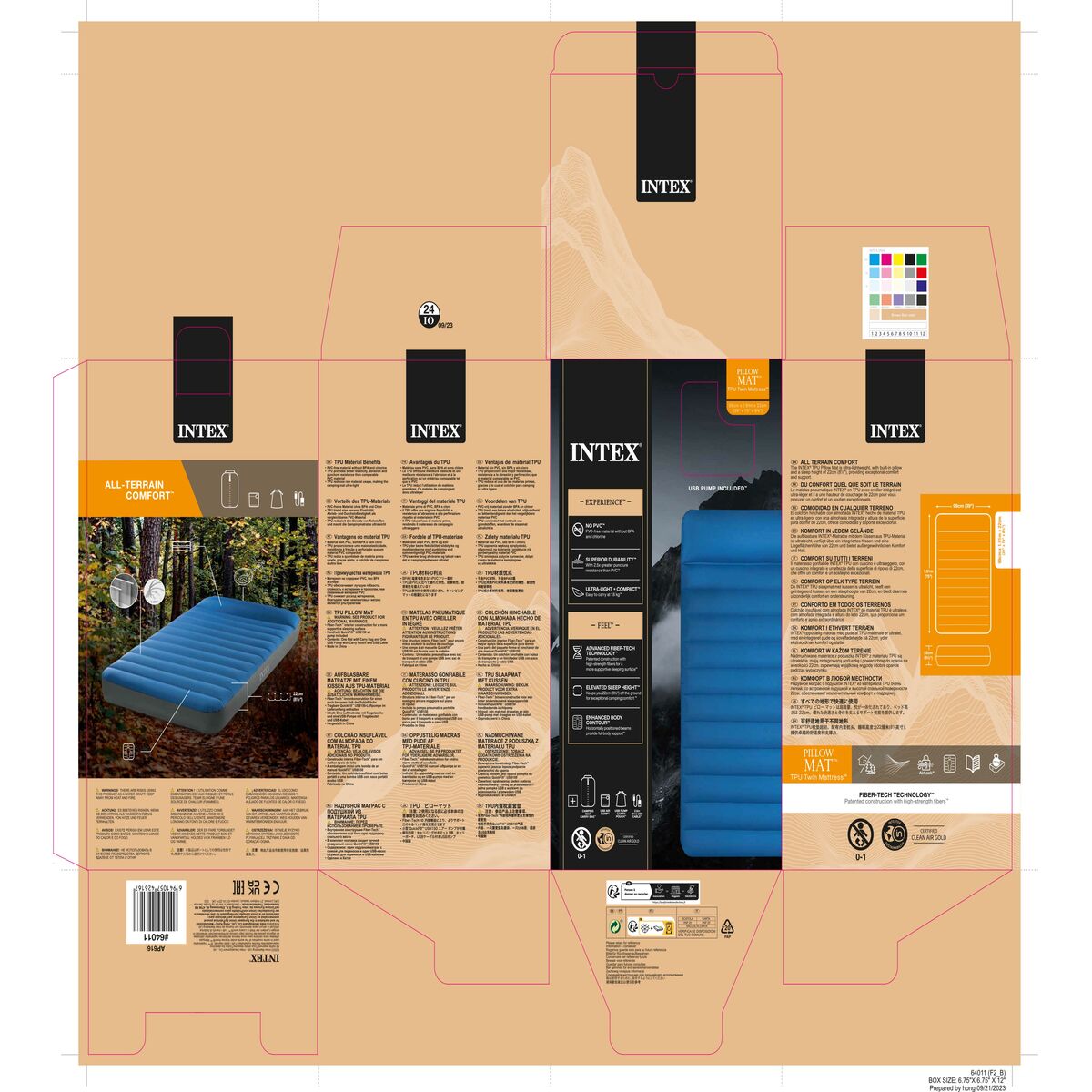 Air Bed Intex 99 x 22 x 191 cm
