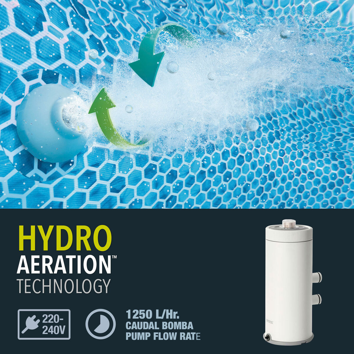 Treatment plant for swimming pool Intex