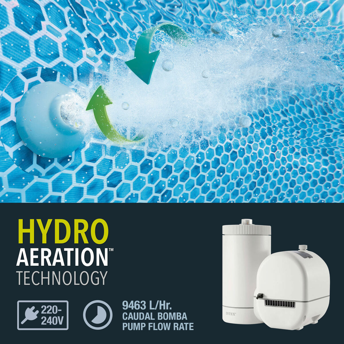 Treatment plant for swimming pool Intex