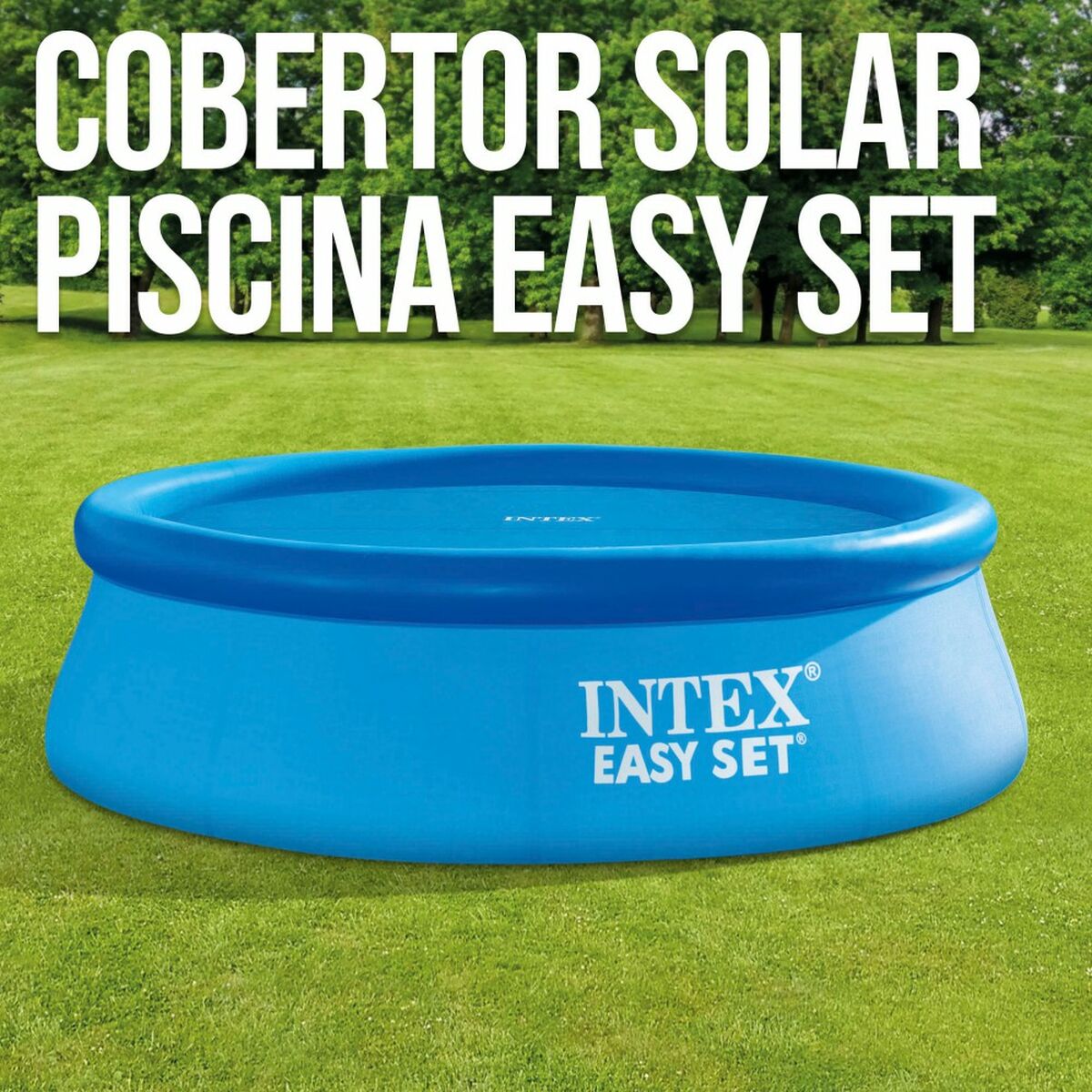 Swimming Pool Cover Intex 28010 Circular Solar  244 cm