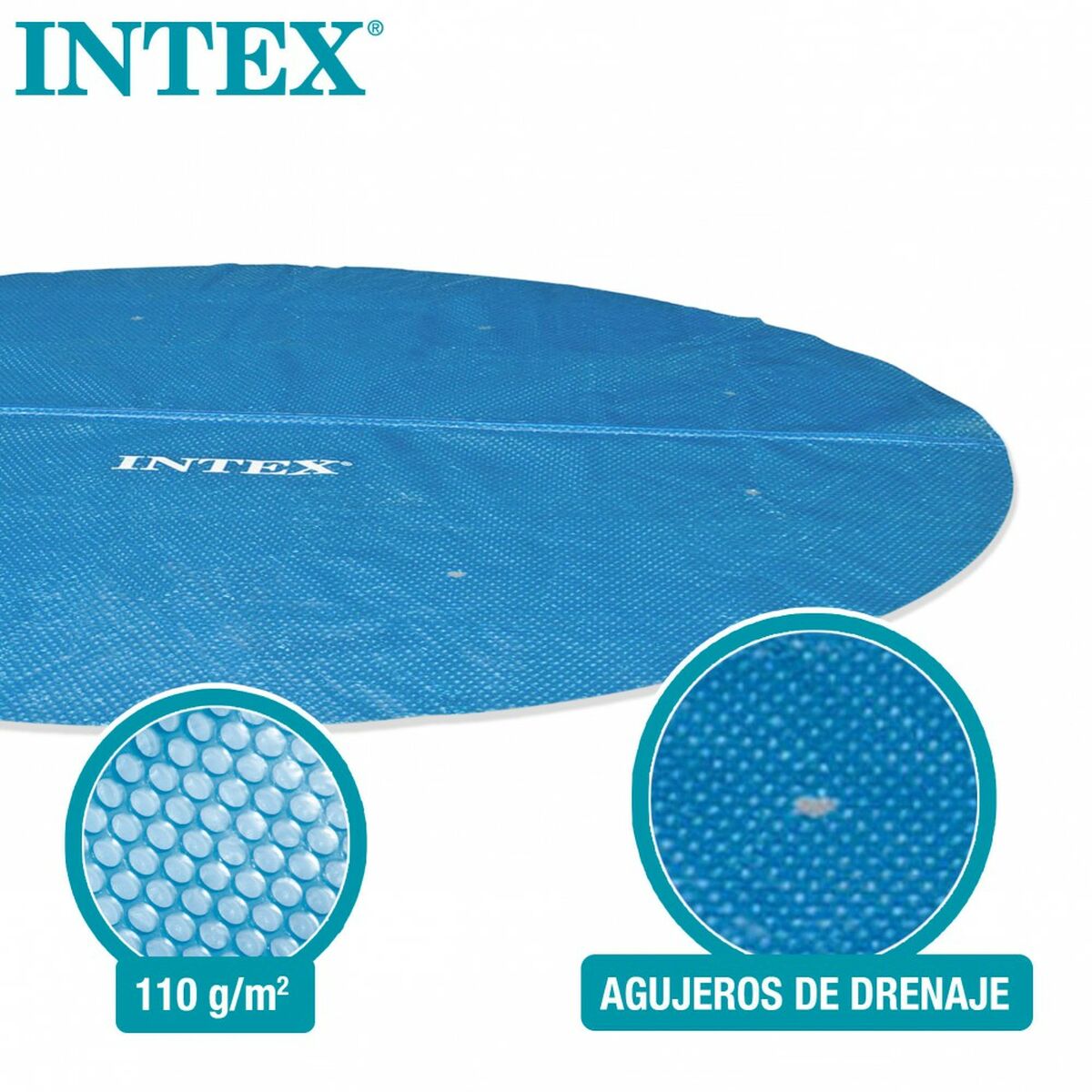 Swimming Pool Cover Intex 28010 Circular Solar  244 cm